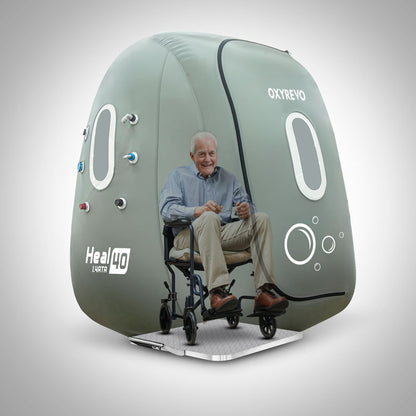 OxyRevo Heal40 1.4 ATA Wheelchair Hyperbaric Chamber