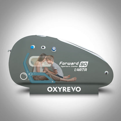 OxyRevo Forward90 1.4–1.5 ATA Portable Sitting Hyperbaric Chamber